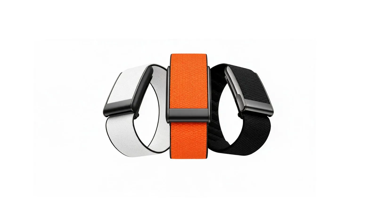 Golden Energy Health-Tracking Band in three colours